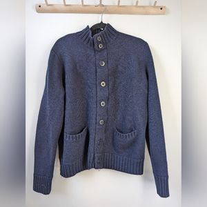 Vince Navy Cardigan - Large